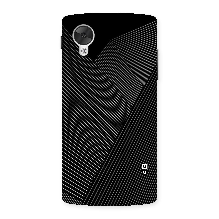 Aesthetic White Stripes Back Case for Google Nexsus 5
