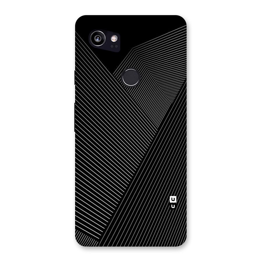 Aesthetic White Stripes Back Case for Google Pixel 2 XL