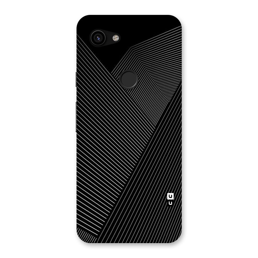 Aesthetic White Stripes Back Case for Google Pixel 3a