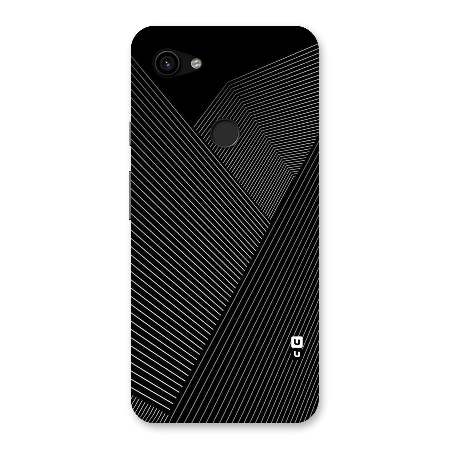 Aesthetic White Stripes Back Case for Google Pixel 3a XL