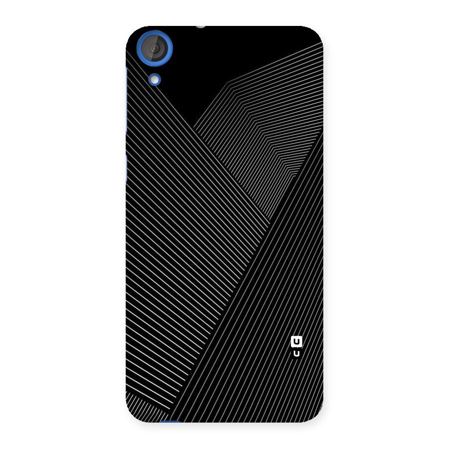Aesthetic White Stripes Back Case for HTC Desire 820