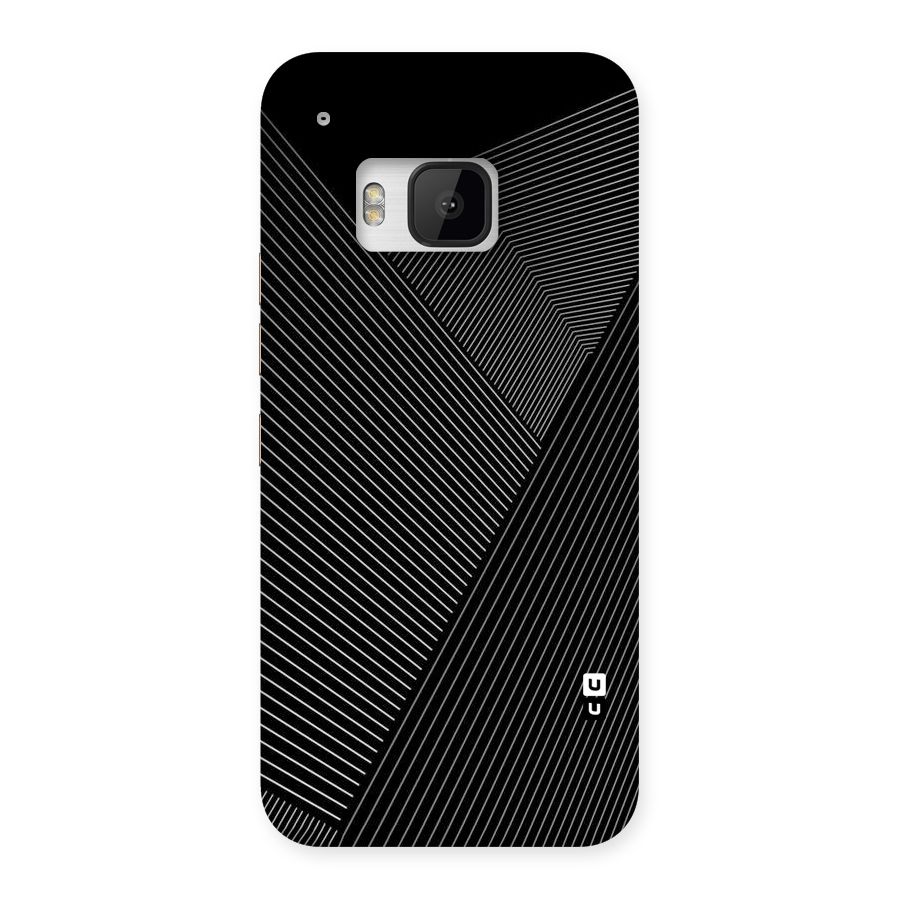 Aesthetic White Stripes Back Case for HTC One M9