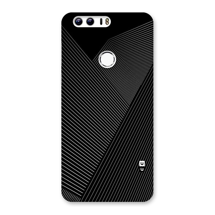 Aesthetic White Stripes Back Case for Honor 8