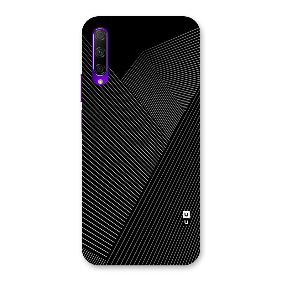 Aesthetic White Stripes Back Case for Honor 9X Pro