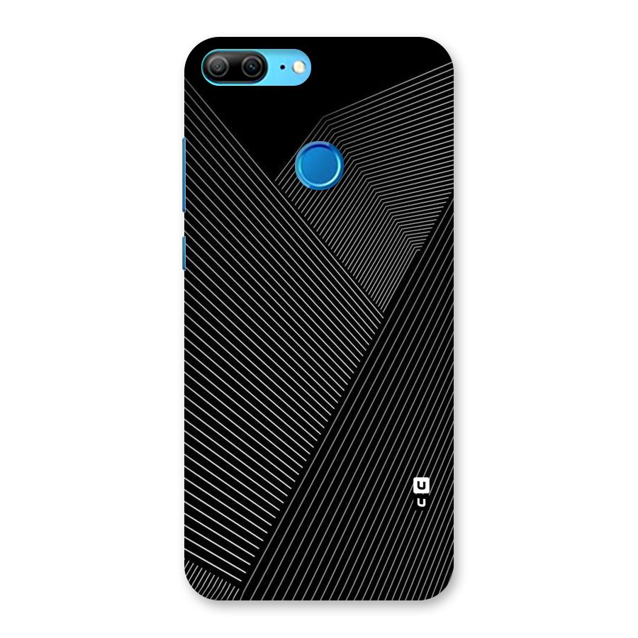 Aesthetic White Stripes Back Case for Honor 9 Lite