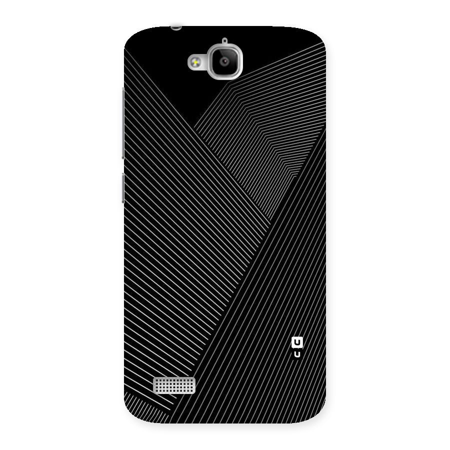 Aesthetic White Stripes Back Case for Honor Holly