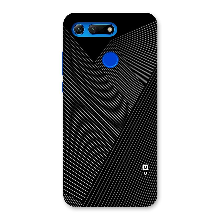 Aesthetic White Stripes Back Case for Honor View 20