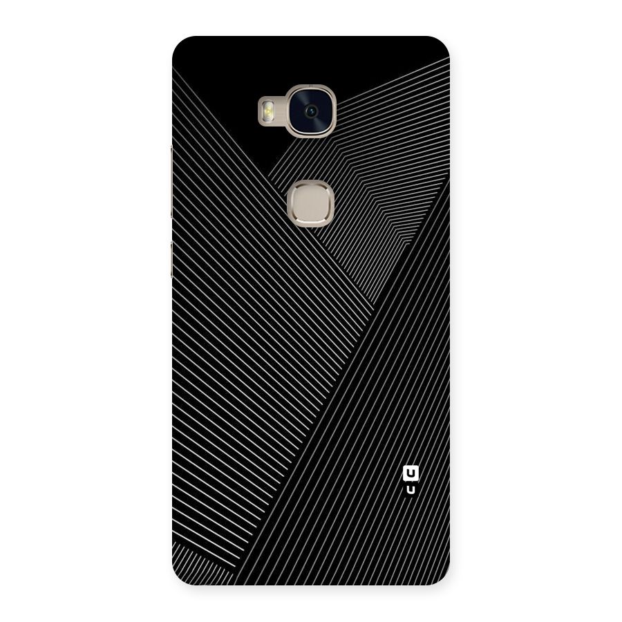 Aesthetic White Stripes Back Case for Huawei Honor 5X