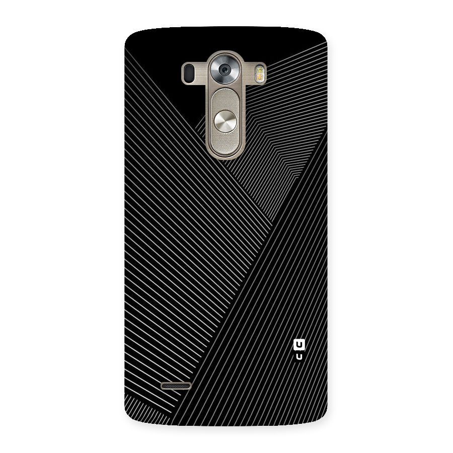 Aesthetic White Stripes Back Case for LG G3
