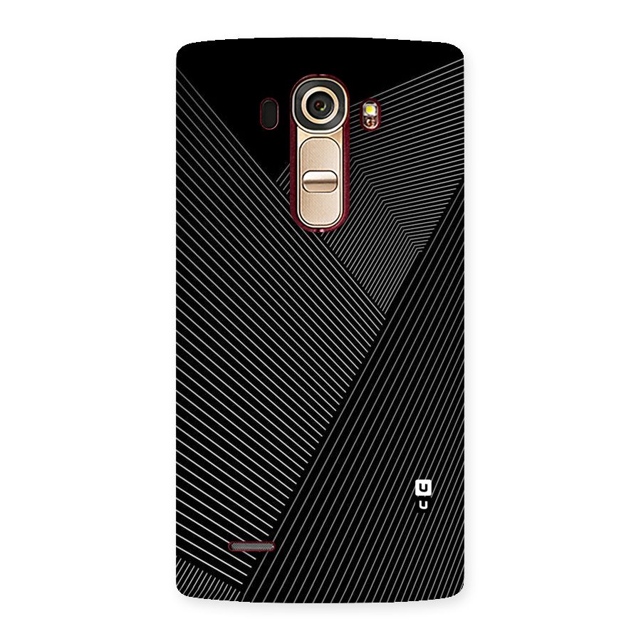 Aesthetic White Stripes Back Case for LG G4