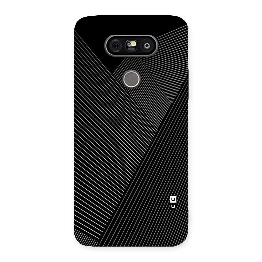 Aesthetic White Stripes Back Case for LG G5