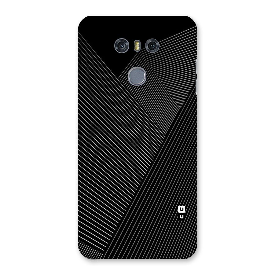 Aesthetic White Stripes Back Case for LG G6