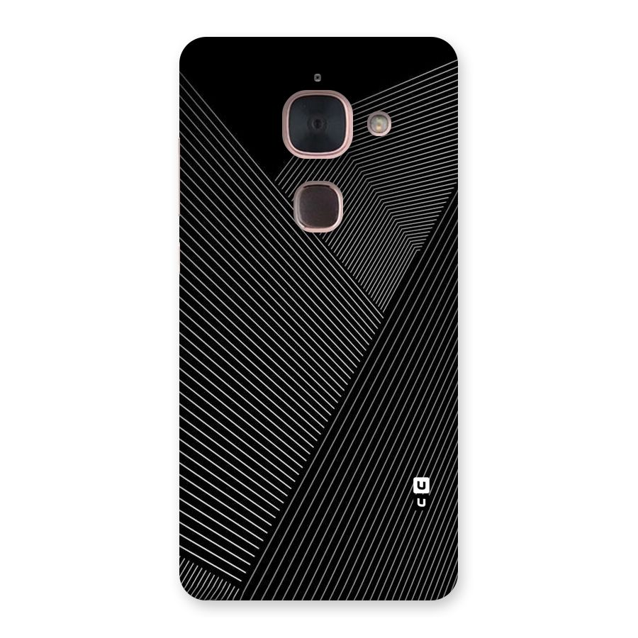 Aesthetic White Stripes Back Case for Le Max 2