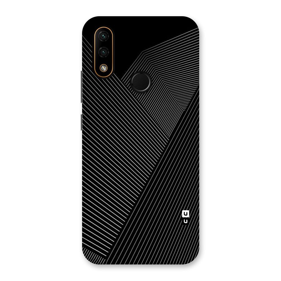 Aesthetic White Stripes Back Case for Lenovo A6 Note