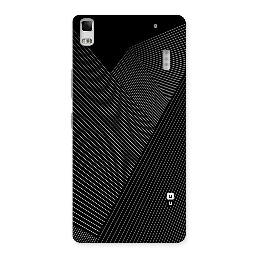 Aesthetic White Stripes Back Case for Lenovo K3 Note