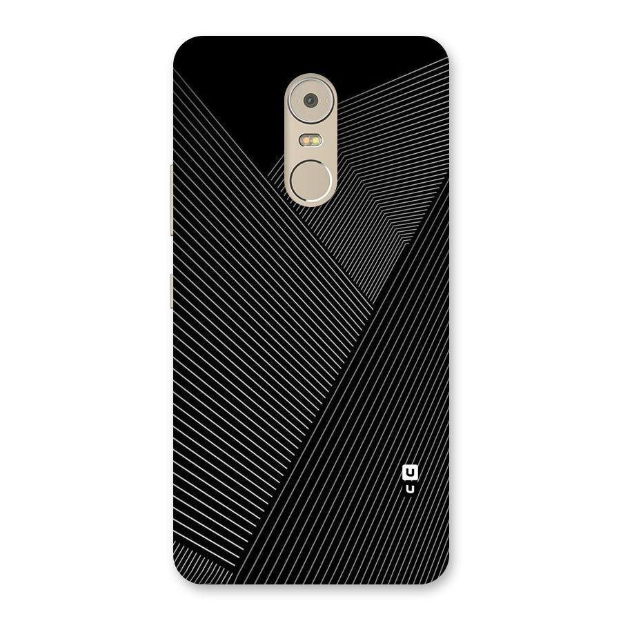 Aesthetic White Stripes Back Case for Lenovo K6 Note