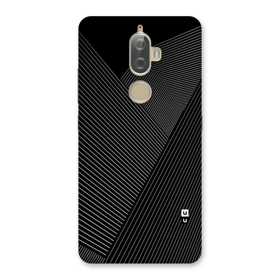 Aesthetic White Stripes Back Case for Lenovo K8 Plus