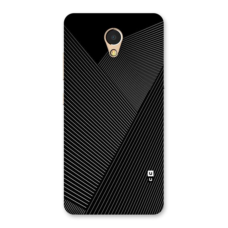 Aesthetic White Stripes Back Case for Lenovo P2