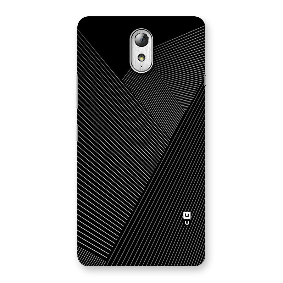 Aesthetic White Stripes Back Case for Lenovo Vibe P1M