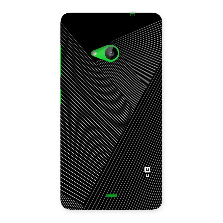 Aesthetic White Stripes Back Case for Lumia 535