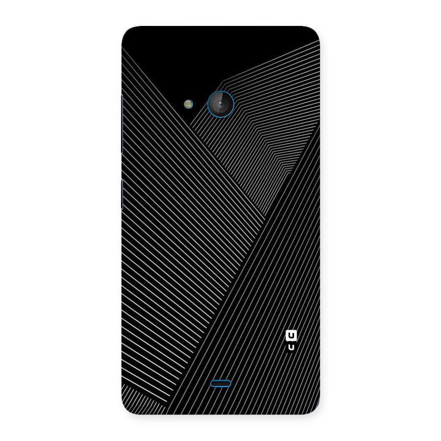 Aesthetic White Stripes Back Case for Lumia 540