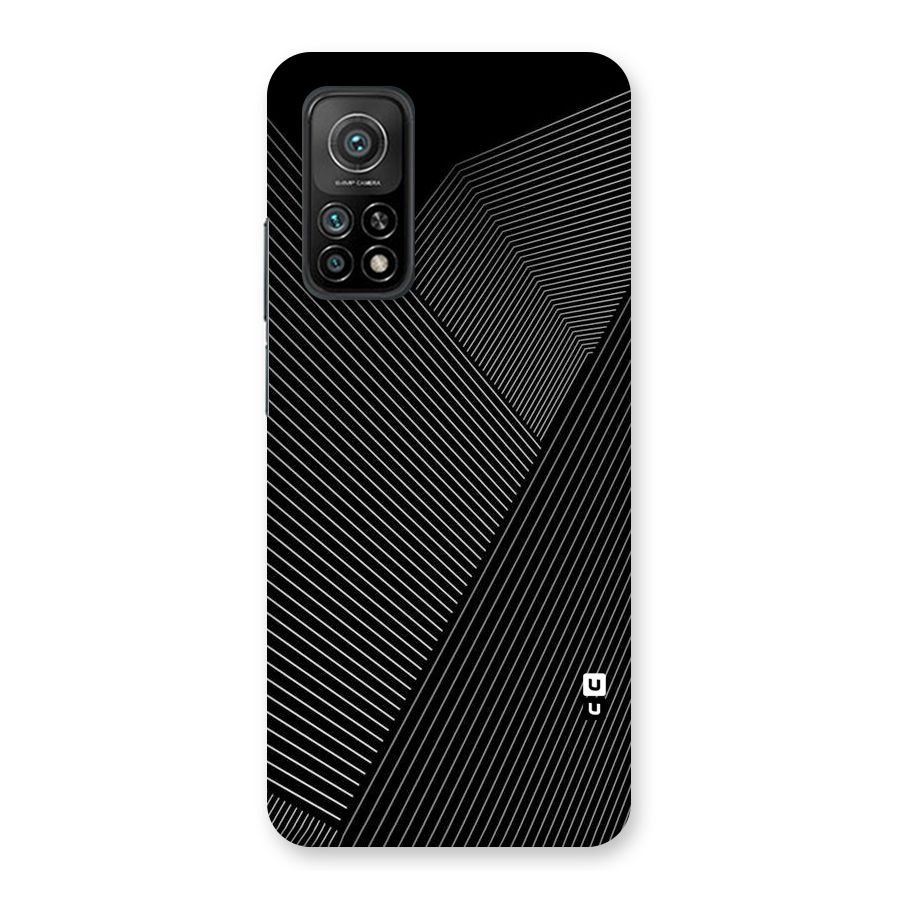 Aesthetic White Stripes Back Case for Mi 10T Pro 5G