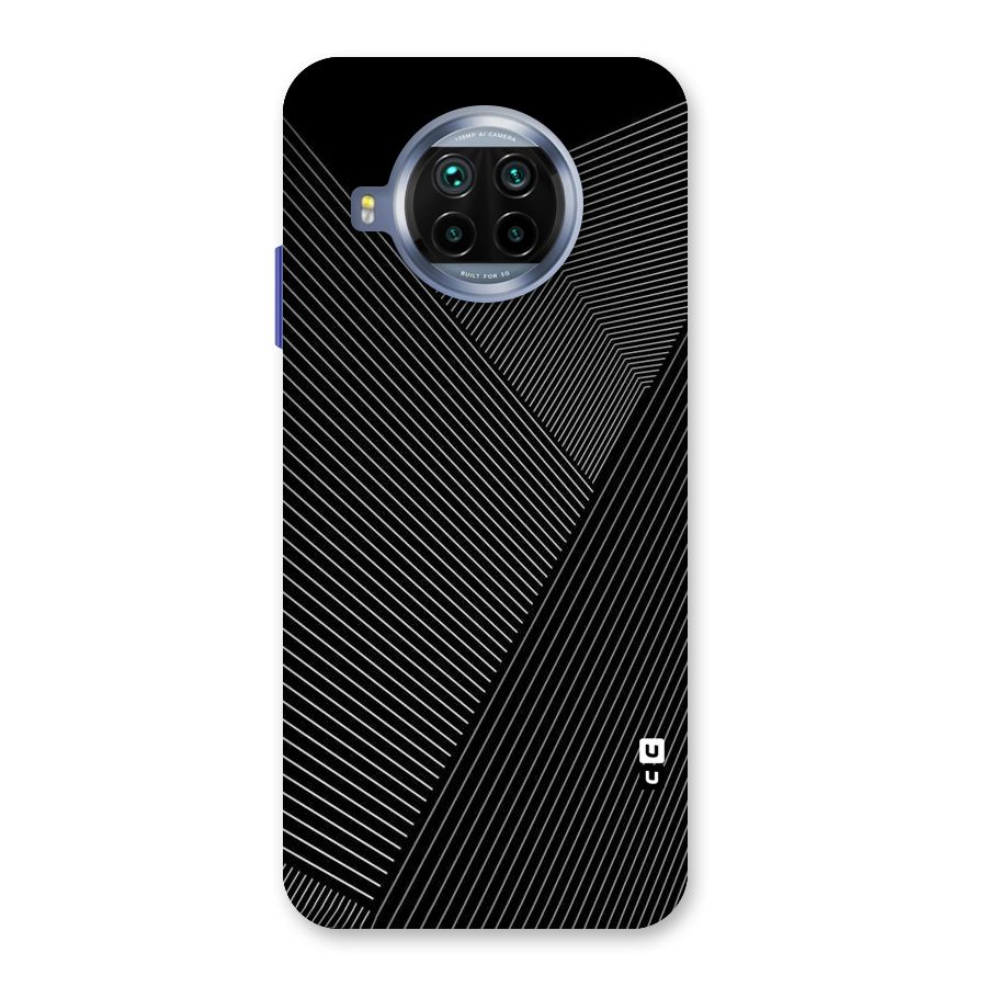 Aesthetic White Stripes Back Case for Mi 10i