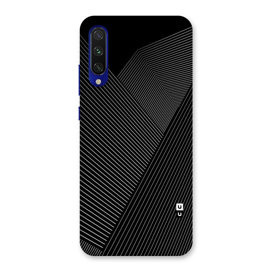 Aesthetic White Stripes Back Case for Mi A3