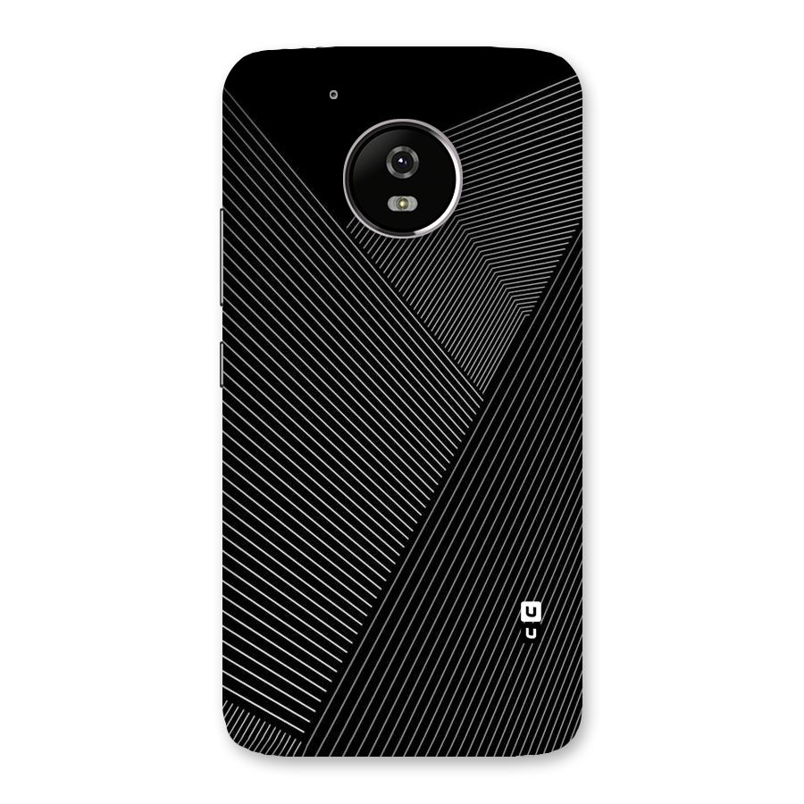 Aesthetic White Stripes Back Case for Moto G5