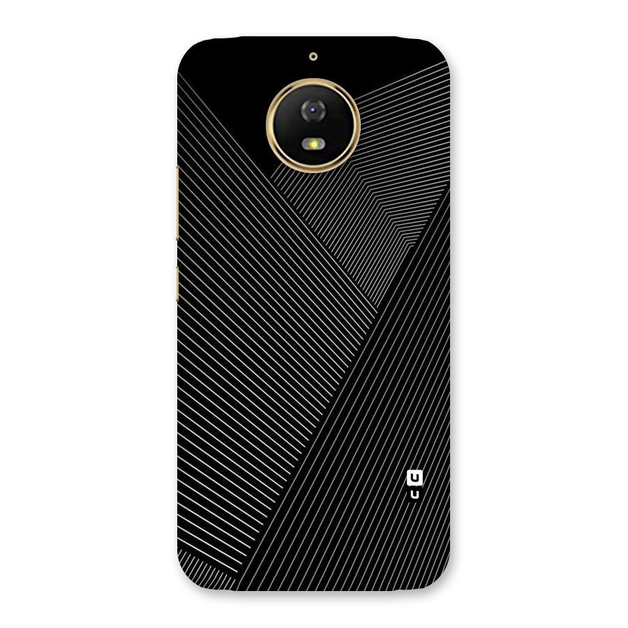 Aesthetic White Stripes Back Case for Moto G5s