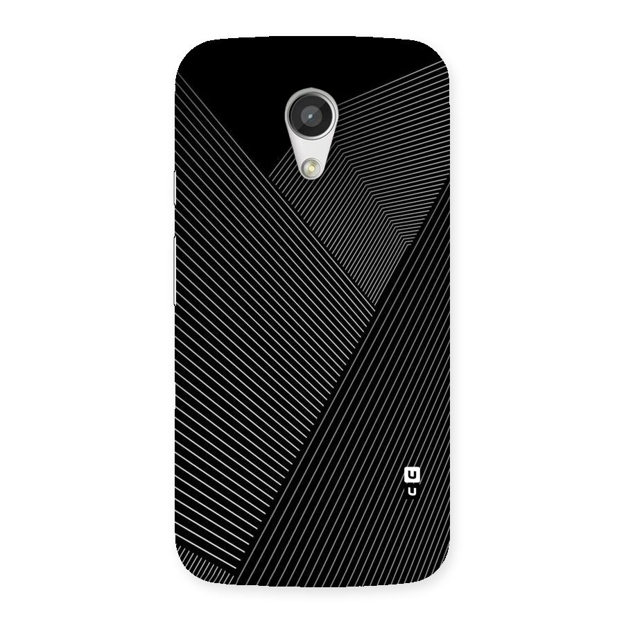 Aesthetic White Stripes Back Case for Moto G 2nd Gen