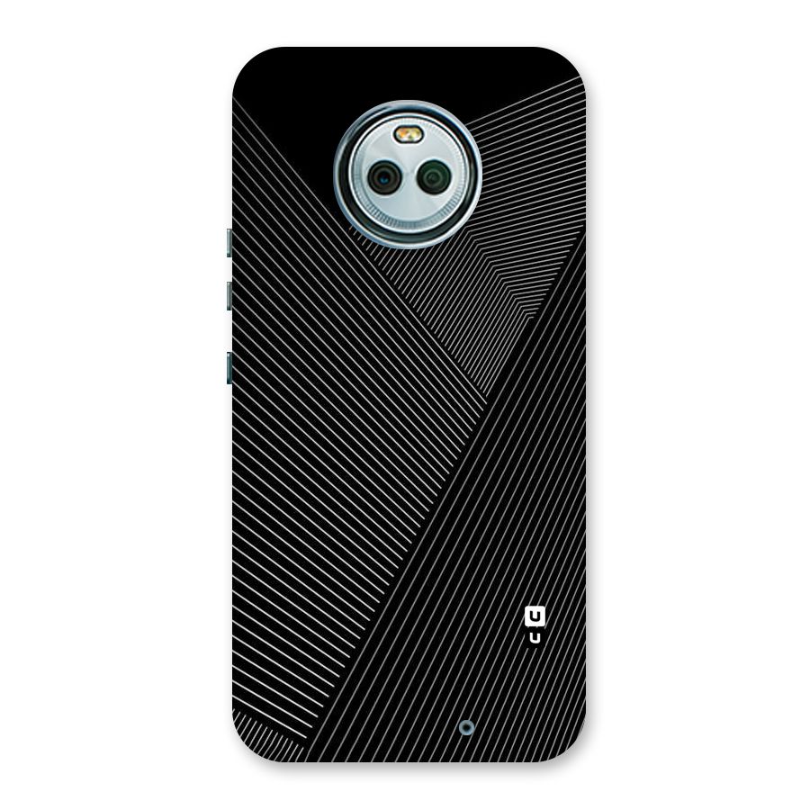 Aesthetic White Stripes Back Case for Moto X4