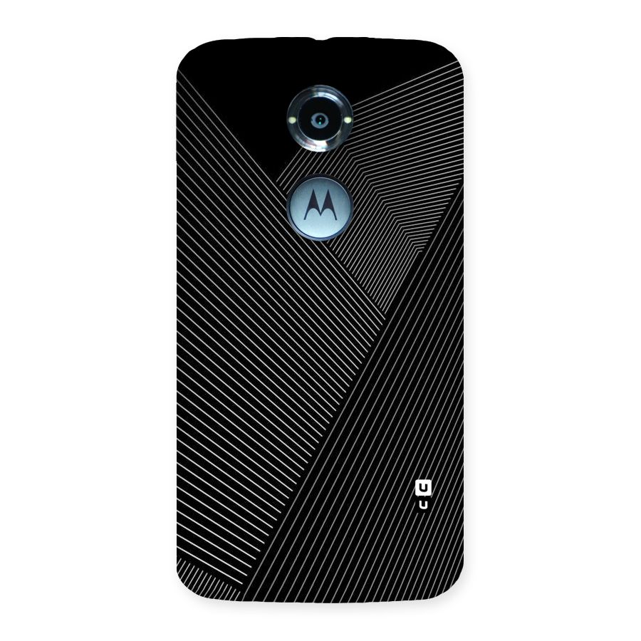 Aesthetic White Stripes Back Case for Moto X 2nd Gen
