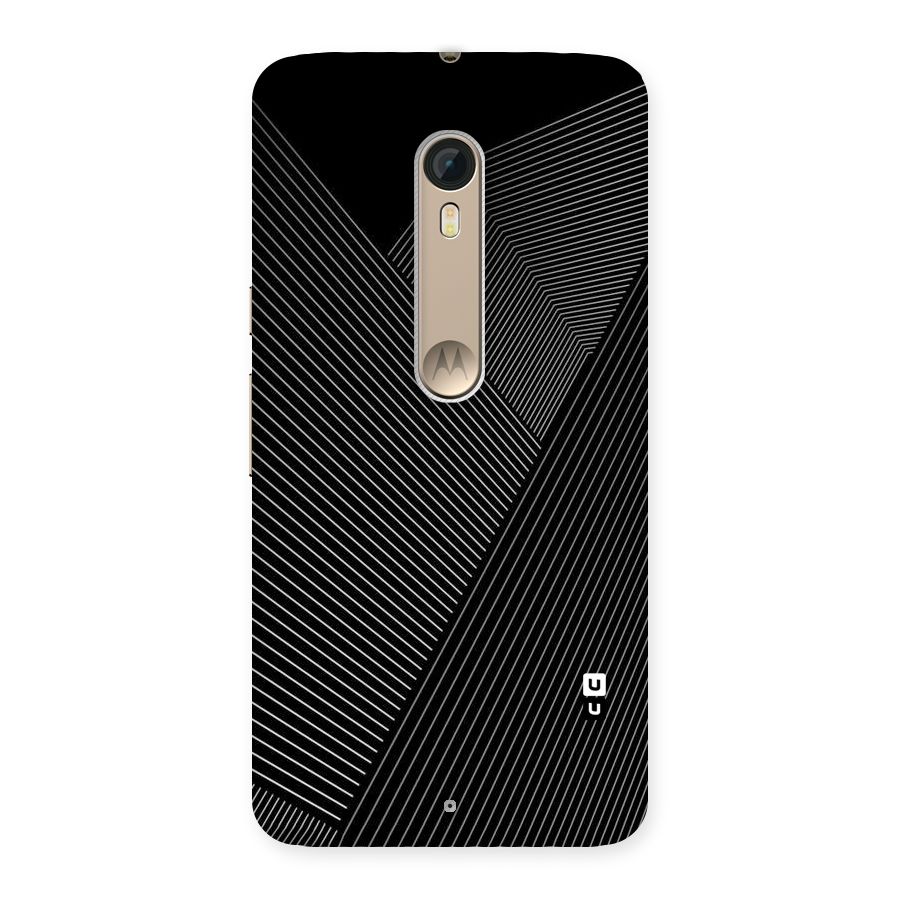 Aesthetic White Stripes Back Case for Motorola Moto X Style