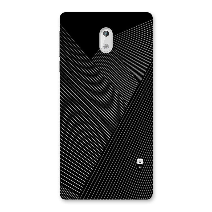 Aesthetic White Stripes Back Case for Nokia 3