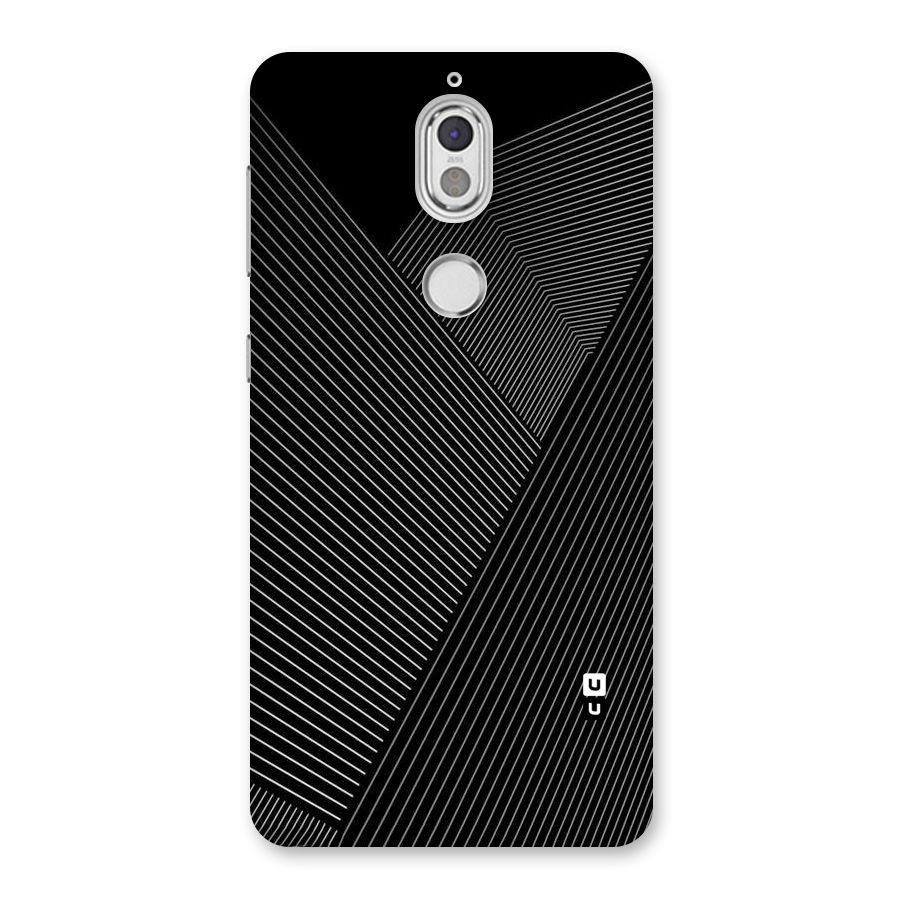 Aesthetic White Stripes Back Case for Nokia 7