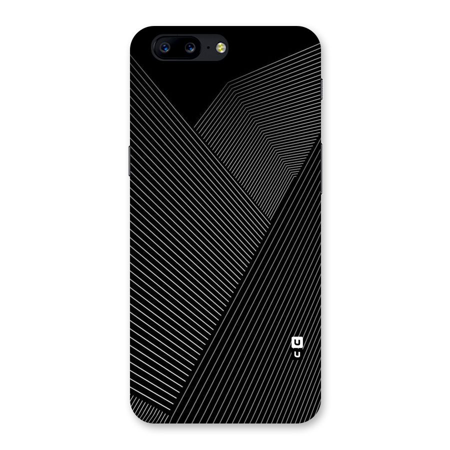 Aesthetic White Stripes Back Case for OnePlus 5