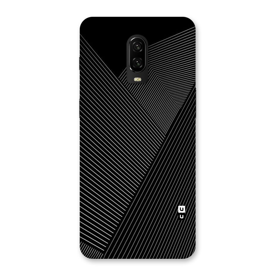 Aesthetic White Stripes Back Case for OnePlus 6T