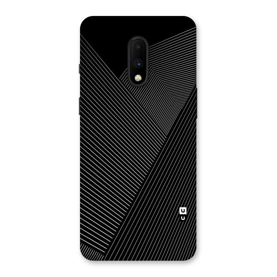 Aesthetic White Stripes Back Case for OnePlus 7