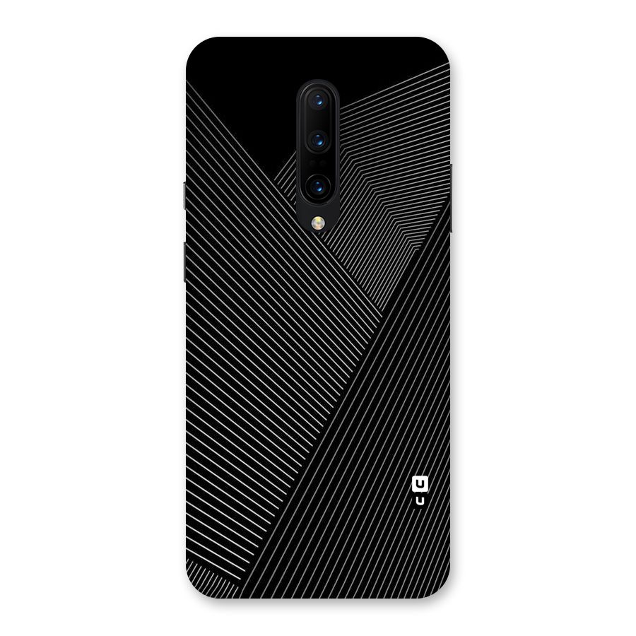 Aesthetic White Stripes Back Case for OnePlus 7 Pro