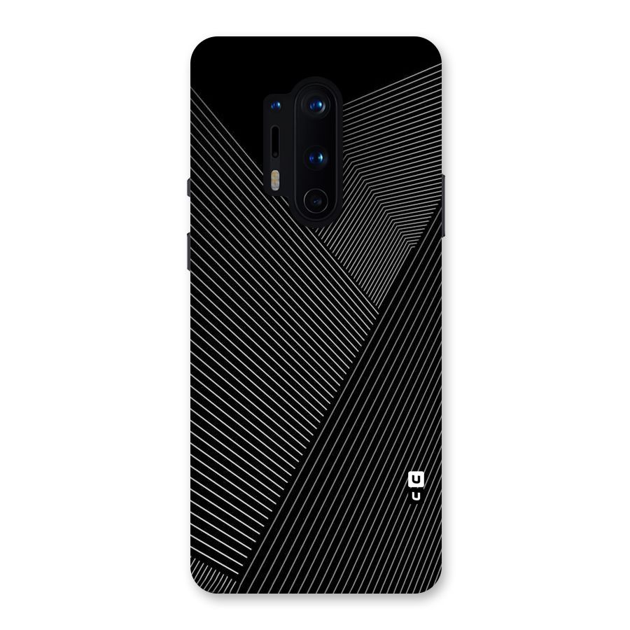 Aesthetic White Stripes Back Case for OnePlus 8 Pro