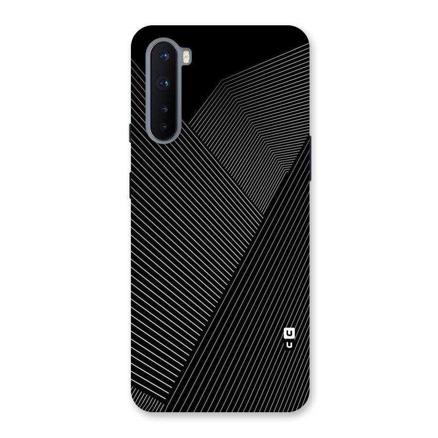 Aesthetic White Stripes Back Case for OnePlus Nord