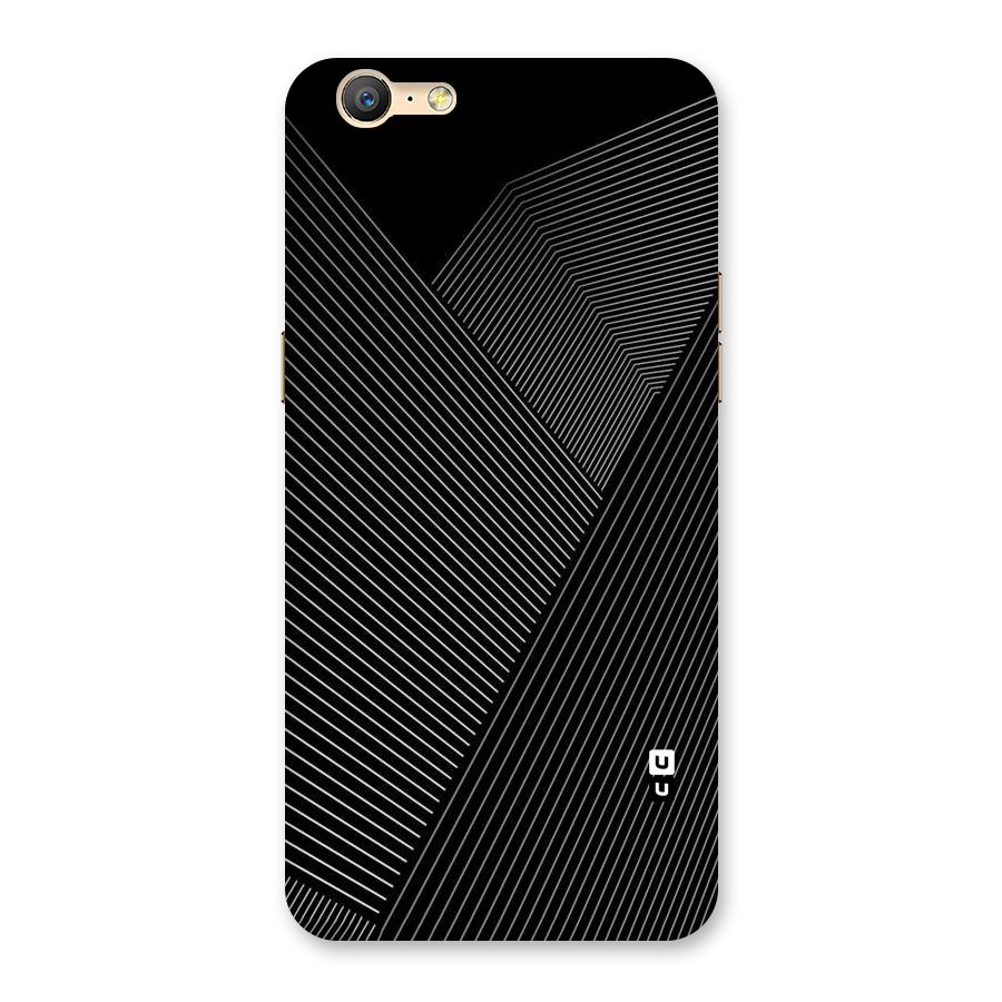 Aesthetic White Stripes Back Case for Oppo A39