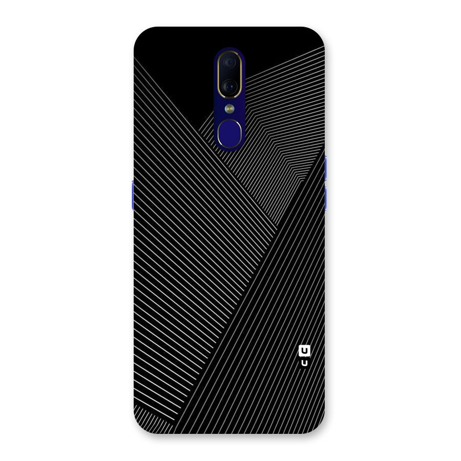 Aesthetic White Stripes Back Case for Oppo A9