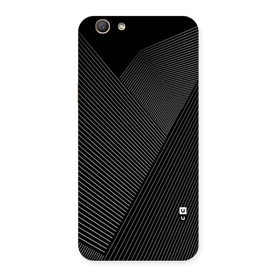 Aesthetic White Stripes Back Case for Oppo F1s