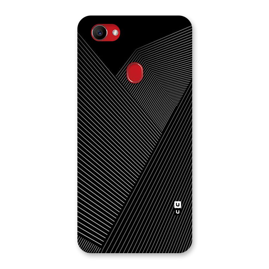 Aesthetic White Stripes Back Case for Oppo F7