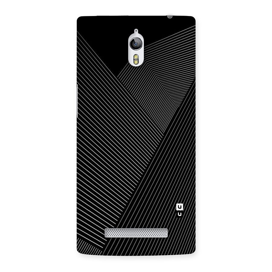 Aesthetic White Stripes Back Case for Oppo Find 7