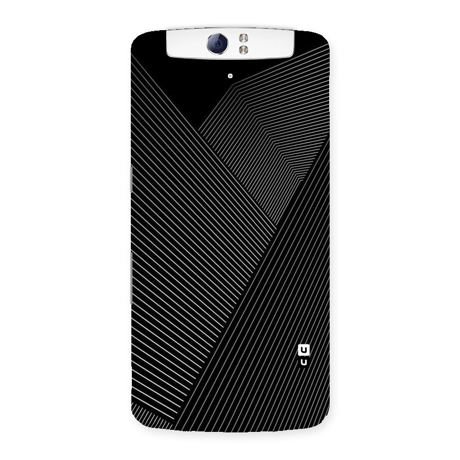 Aesthetic White Stripes Back Case for Oppo N1
