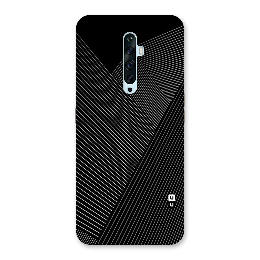 Aesthetic White Stripes Back Case for Oppo Reno2 Z