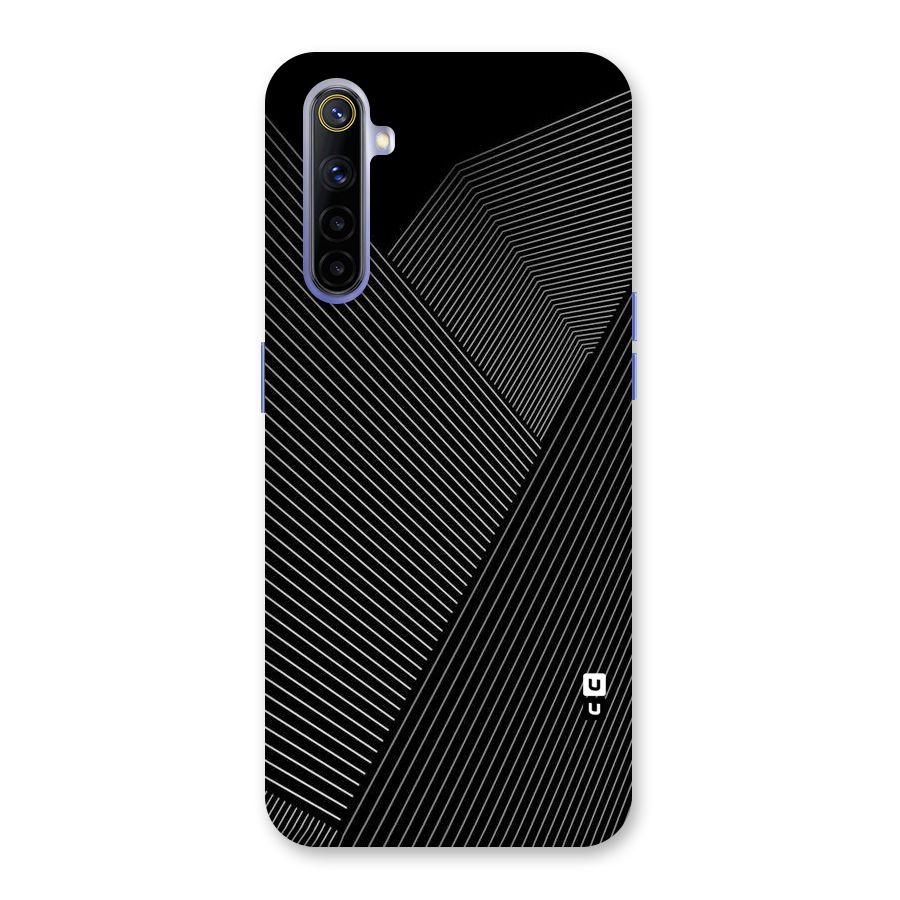 Aesthetic White Stripes Back Case for Realme 6i